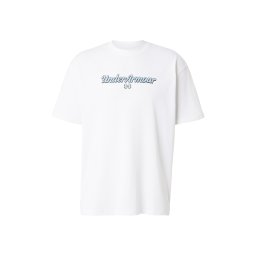 UNDER ARMOUR Tricou funcțional azuriu / negru / alb