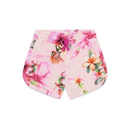 GUESS Pantaloni roz / roz / roșu / negru