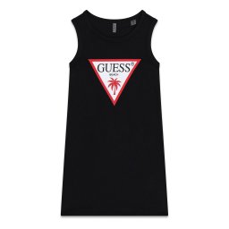 GUESS Rochie roșu intens / negru / alb