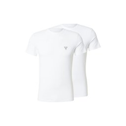 GUESS Tricou 'CALEB HERO' alb