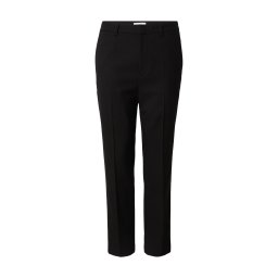 DAN FOX APPAREL Pantaloni cu dungă 'Jesper' negru