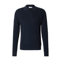 DAN FOX APPAREL Pulover 'Davin' bleumarin