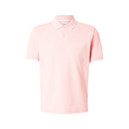 GANT Tricou roz deschis / alb
