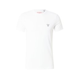 GUESS Tricou 'CALEB HERO' alb
