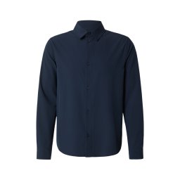 DAN FOX APPAREL Cămașă 'Kian' bleumarin