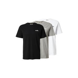 ELLESSE Tricou 'Zivola' gri amestecat / negru / alb