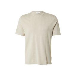 DAN FOX APPAREL Tricou 'Claas' gri taupe