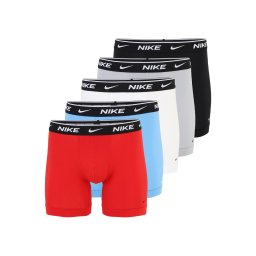 NIKE Underwear Boxeri azuriu / gri / negru / alb murdar