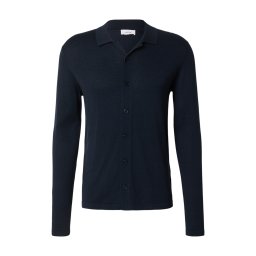 DAN FOX APPAREL Tricou 'Yasin' bleumarin