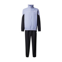 PUMA Costum de trening gri bazalt / negru / alb