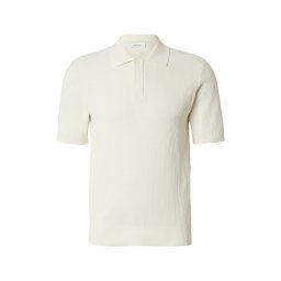 DAN FOX APPAREL Tricou 'Mailo' alb murdar