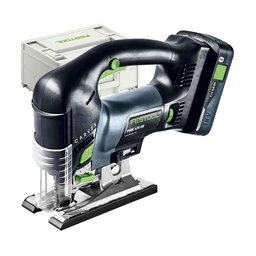 Festool - PSBC 420 HPC 4,0 EBI-Plus - Fierastrau pendular cu 1 acumulator, Li-Ion, 18 V, 4 Ah, valiza speciala