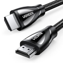 Cablu Video HDMI la HDMI, 8K@60Hz, 48Gbps, 5m - Ugreen HD140 (80405) - Black