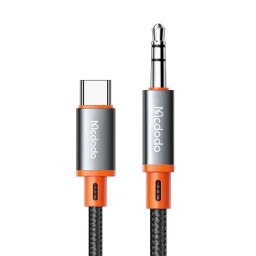 Cablu Type-C la Jack 3.5mm, 1.2m - Mcdodo Castle (CA-0820) - Black