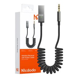 Cablu USB la Jack 3.5mm, din Nailon, 1.7m - Mcdodo (CA-8700) - Black