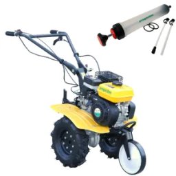 Pachet Motocultor ProGARDEN Campo 703 7CP, 2+1 trepte cu seringa completare ulei