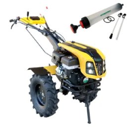 Pachet Motocultor ProGARDEN Campo 1873V2 Alpine 18CP, 2+1 trepte cu seringa completare ulei