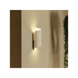 Eglo 902024 - Aplica de perete LED pentru exterior MONTARELLO, 2xLED/4W/230V, IP44, albă