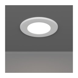 Eglo 901416 - Plafonieră LED FUEVA pentru baie, 3,7W, 230V, Ø 8,8 cm, IP44, alb