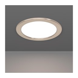 Eglo 901406 - Corp de iluminat încastrat LED FUEVA, 10,5 W, 230 V, Ø 16,8 cm, crom