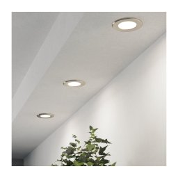 Eglo 901403 - Set 3x LED corp de iluminat încastrat FUEVA LED/3,7W/230V Ø 8,8 cm crom