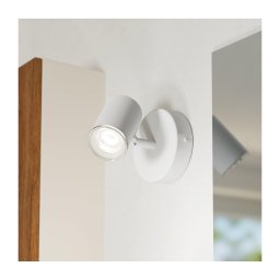 Eglo 901961 - Aplică spot de perete pentru baie CONSUMA, 1xGU10/5W/230V, IP44, alb