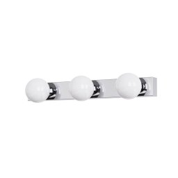 Brilagi - Aplică LED pentru oglindă de baie HOLLYWOOD, 3xLED/3W/230V, IP44, crom