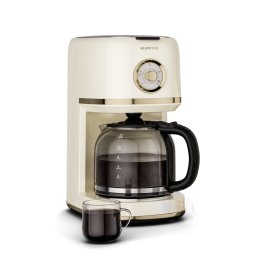 Klarstein Victoria filtru de cafea | 1,5 litri | Funcție de menținere a căldurii | 12 căni (TK3G-VicDCofCr)