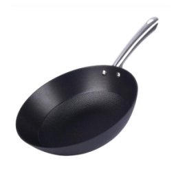 Tigaie Wok din Fonta Tip Fagure, Diametru 28 cm