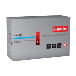 Activejet ATH-261N toner for HP printer; HP CE261A replacement; Supreme; 11000 pages; cyan