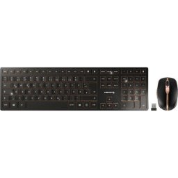 Tastatura DW 9000 SLIM Desktop Set - US Layout Standard, Negru/Cupru