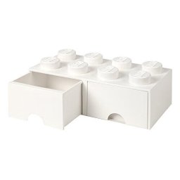 Room Copenhagen LEGO Brick Drawer 8 white - RC40061735