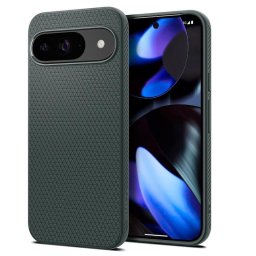 Husa SPIGEN Liquid Air abyss - Husă telefon - compatibil cu Google Pixel 9 Pro/Pixel 9 - culoare Verde