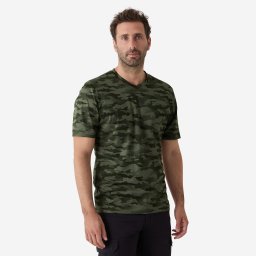 Tricou 500 Camuflaj pădure verde Bărbați