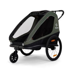 REMORCĂ BICICLETĂ HAMAX IXPLORER VERDE