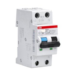 Diferential RCBO 10A 1P+N B 30mA tip A 6kA ABB DS201 2CSR255180R1105