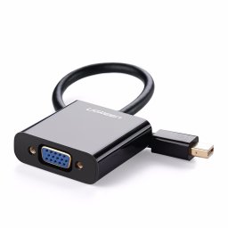 Convertor Mini DisplayPort la VGA 1080P - Ugreen (10459) - Black