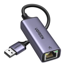 Adaptor pentru Internet, USB la RJ45, 1000Mbps, 1Gbps, 2.5G - Ugreen CM209 (50922) - Grey