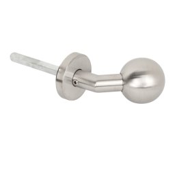 Maner cu buton fix la 45°, cu rozeta rotunda