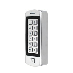 Controler de acces stand-alone cu tastatura si cititor de carduri EM (125kHz), sonerie, antivandal, rezistent la apa