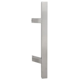 Maner tragator din inox cu fixare la 45 grade, profil patrat