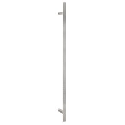 Maner tragator din inox cu fixare la 45 grade, profil patrat