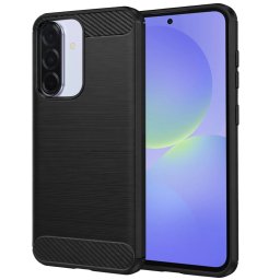 Husa silicon Samsung Galaxy A37 5G Techsuit - Carbon Silicone Black