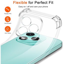 Husa silicon Honor 400 Lite Techsuit - Shockproof Clear Silicone Clear