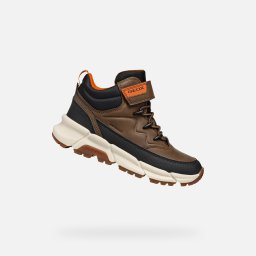 Ghete Geox Flexyper Plus Boy maro