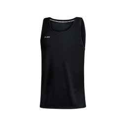 JAKO Tricou funcțional 'Run 2.0' negru / alb murdar