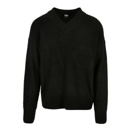 Urban Classics Geacă tricotată negru