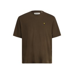 Lyle & Scott Big&Tall Tricou galben / oliv / negru