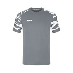 JAKO Tricou funcțional gri / alb