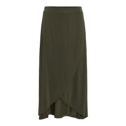 VILA Fustă 'VIMODALA' verde închis